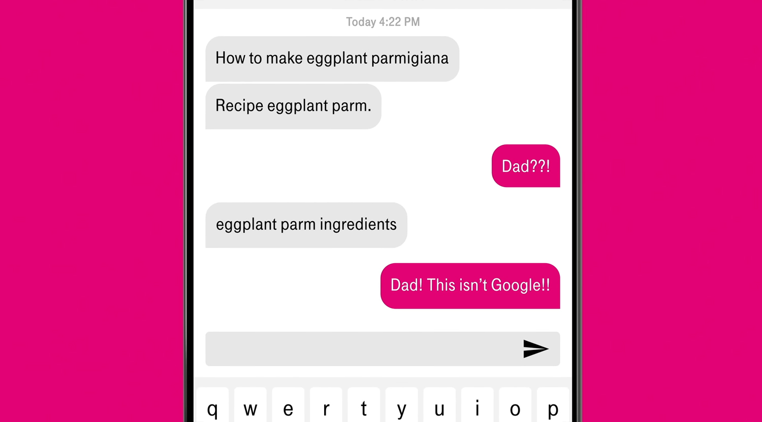 T-Mobile’s 4 Different Super Bowl Commercials – Texting Fails!