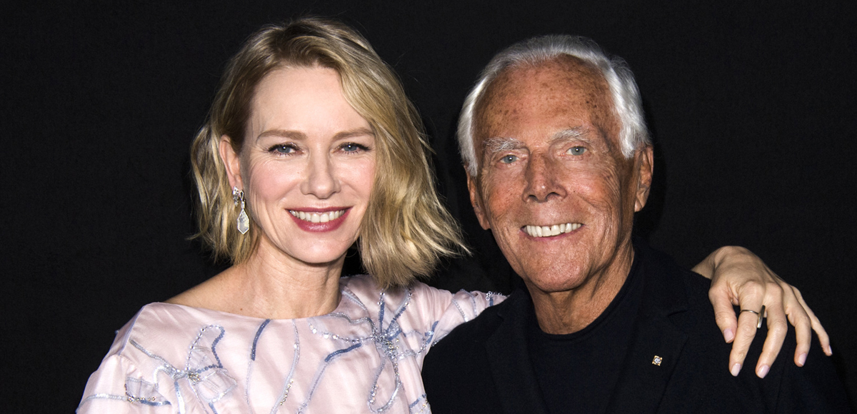 Naomi Watts & Rosamund Pike Attend Giorgio Armani Show!