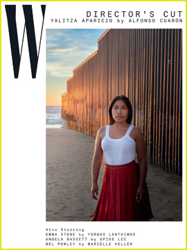 Yalitza Aparicio Poses at the Mexico Border For 'W' Magazine