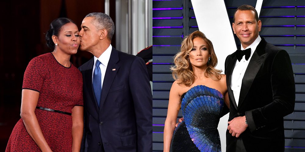 Barack & Michelle Obama Send Jennifer Lopez & Alex Rodriguez a