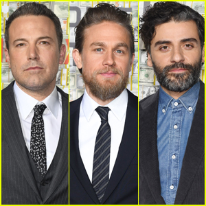 Ben Affleck, Charlie Hunnam, & Oscar Issac Suit Up for ' Triple Frontier' Premiere