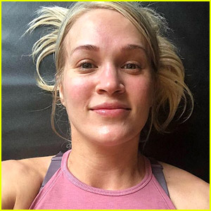 Carrie Underwood Shares a Makeup-Free Workout Selfie After Giving Birth to Second Son