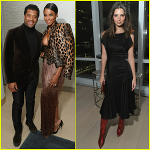 Ciara & Russell Wilson Join Emily Ratajkowski at InStyle Dinner in NYC