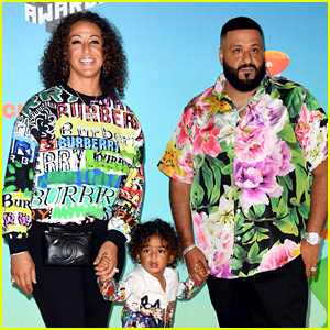 DJ Khaled Brings His Wife & Son to Kids' Choice Awards 2019!