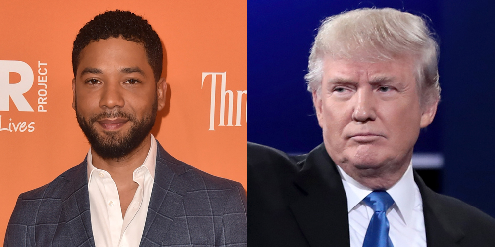 Donald Trump Reacts to Jussie Smollett’s Charges Being Dropped Donald