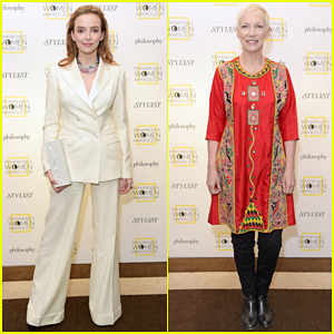 Jodie Comer & Annie Lennox Get Honored at Stylist's Remarkable Women Awards 2019!