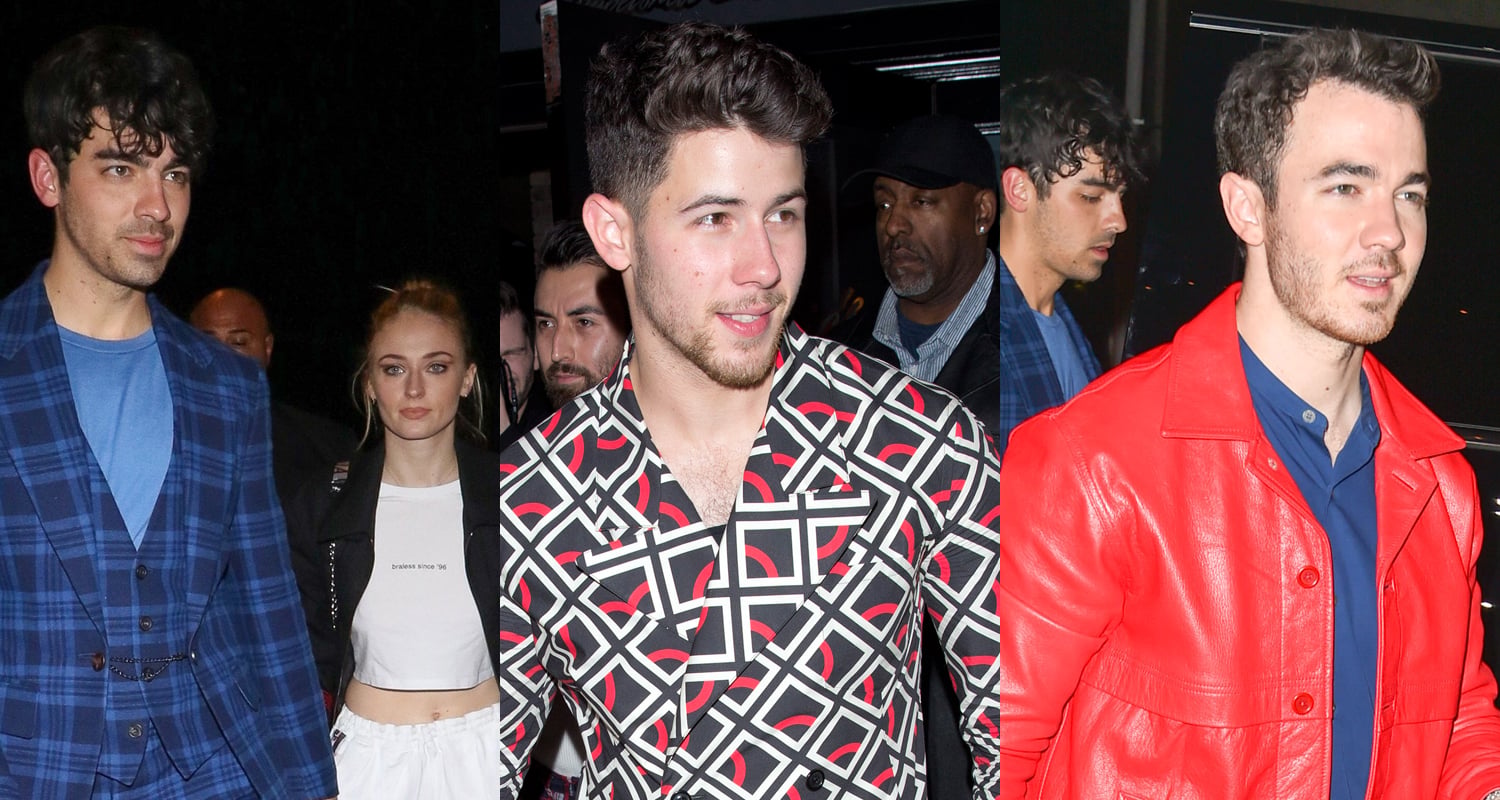 Jonas Brothers & Sophie Turner Step Out for Dinner at Craig’s | Joe ...