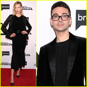 Karlie Kloss & Christian Siriano Step Out for 'Project Runway' Premiere!