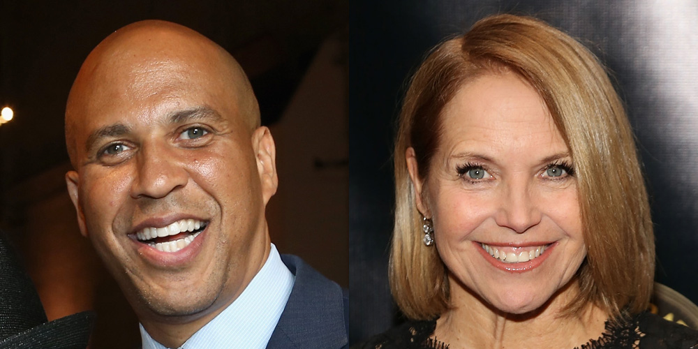 Katie Couric Reveals She Went on a Date with Cory Booker Cory Booker