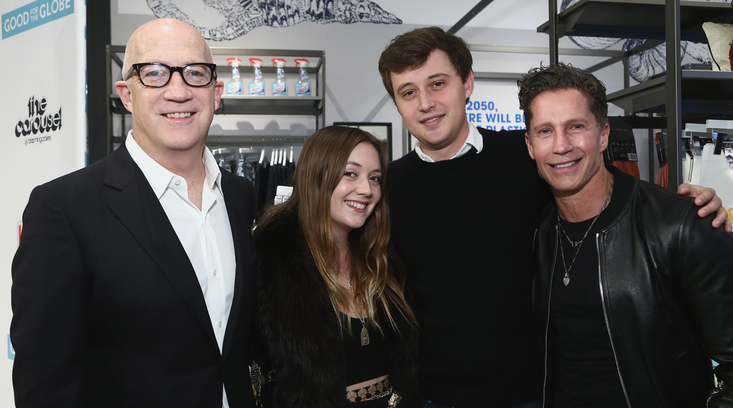 Billie Lourd Hangs Out With Boyfriend Austen Rydell & Her Dads at ‘Good for the Globe’ Launch
