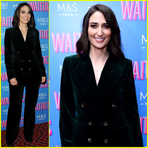 Sara Bareilles Attends Opening Night of 'Waitress' in London!