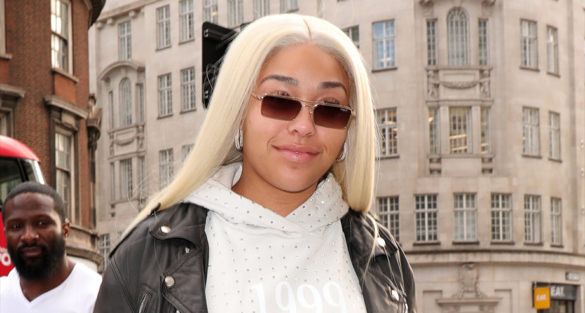 Jordyn Woods Steps Out with New Blonde Hair in London Jordyn Woods
