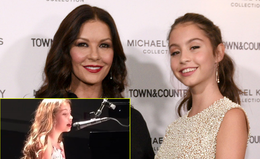 Watch Catherine ZetaJones’ Daughter Carys Sing a Sara Bareilles Song