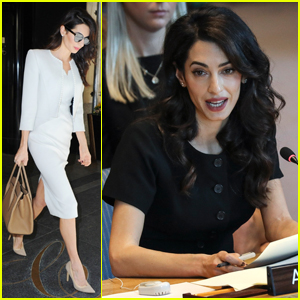 Amal Clooney Challenges UN Security Council to 'Stand on The Right Side of History'