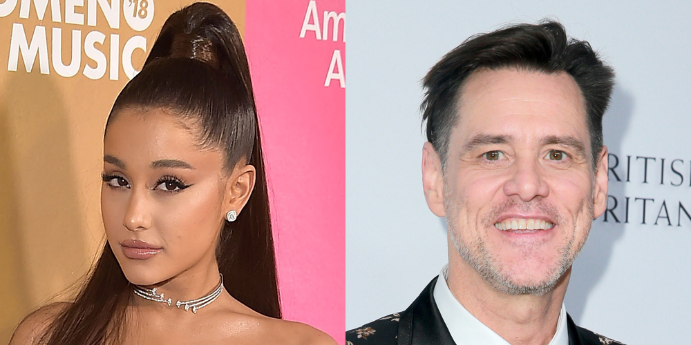 Jim Carrey Responds to Ariana Grande After She Posts His Quote About(01)