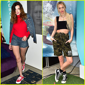Bella Thorne Stops By Day 2 of Aeropostale’s Sustainable Beach Retreat