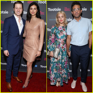 Ben McKenzie & Morena Baccarin Join Rose Byrne & Bobby Cannavale at 'Tootsie' Opening