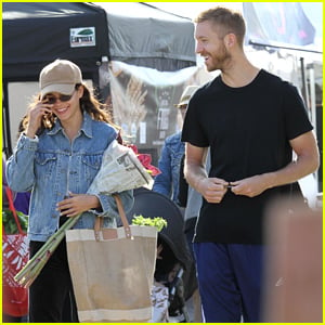 Calvin Harris & Girlfriend Aarika Wolf Look Smitten at the Farmers' Market