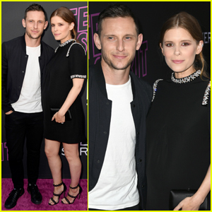 Jamie Bell & Pregnant Kate Mara Step Out for 'Teen Spirit' Premiere