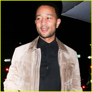 John Legend Meets Up with Friends for Dinner in Beverly Hills