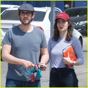 Josh Groban & Girlfriend Schuyler Helford Head to Lunch in L.A.