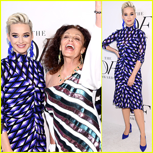 Katy Perry Honored with Inspiration Award at DVF Awards 2019!