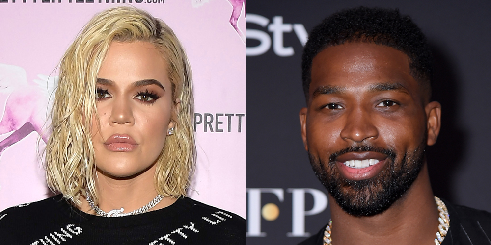 Khloe Kardashian & Tristan Thompson Reunite at True’s Birthday Party