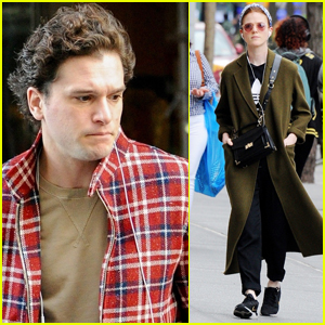 Kit Harington & Wife Rose Leslie Step Out Separately in NYC | Kit