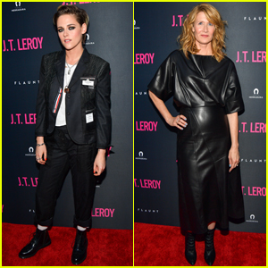 Kristen Stewart & Laura Dern Step Out for 'JT LeRoy' Premiere