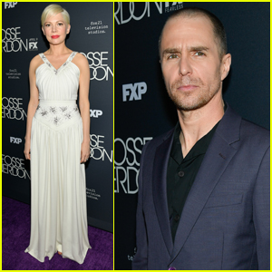 Michelle Williams Joins Sam Rockwell at 'Fosse/Verdon' Premiere in NYC