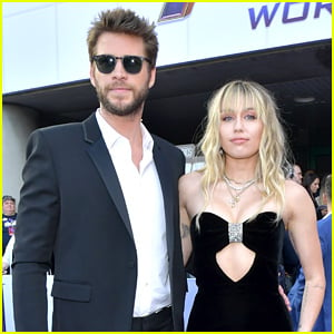 Miley Cyrus & Liam Hemsworth Couple Up for 'Avengers: Endgame' World Premiere
