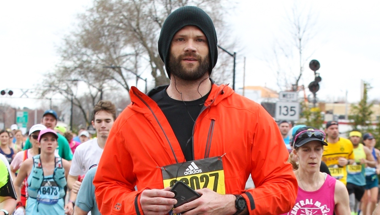 Jared Padalecki Runs the Boston Marathon See Photos! Jared