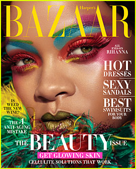 Rihanna Models Chic Looks for 'Harper's Bazaar' Cover Story!