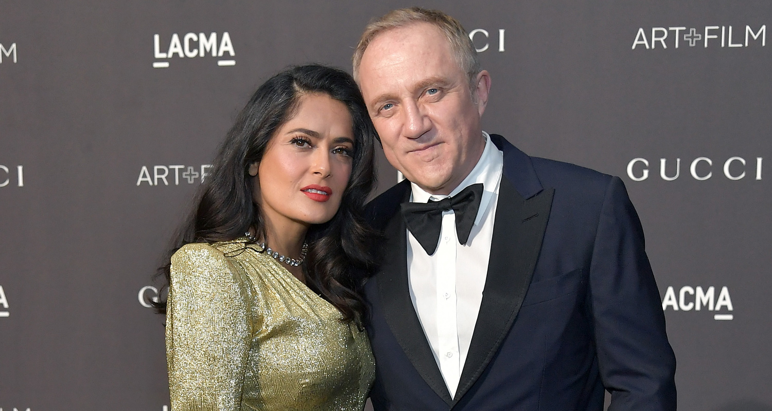 Salma Hayek’s Husband FrancoisHenri Pinault Donates Over 100 Million