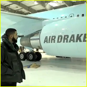 Drake Debuts His New $185 Million 'Air Drake' Plane