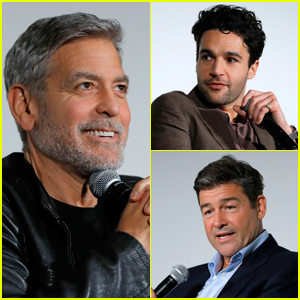 George Clooney, Christopher Abbott & Kyle Chandler Promote 'Catch-22' in NYC