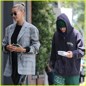 Justin Bieber & Wife Hailey Hit The Spa Together in Beverly Hills