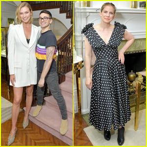 Karlie Kloss & Anna Chlumsky Attend Christian Siriano Event in NYC