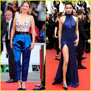 Lea Seydoux Premieres 'Oh, Mercy' in Cannes, Adriana Lima & More Attend!