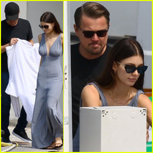 Leonardo DiCaprio & Camila Morrone Couple Up For Yacht Ride in Cannes
