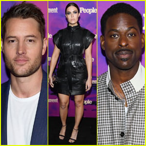 Mandy Moore Joins Justin Hartley & Sterling K. Brown at Upfronts Party!