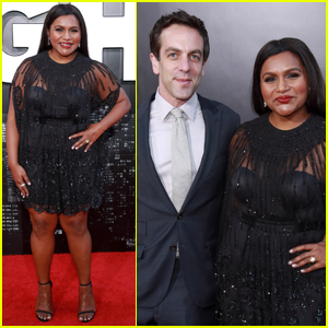 Mindy Kaling is Supported by B.J. Novak at 'Late Night' Premiere!