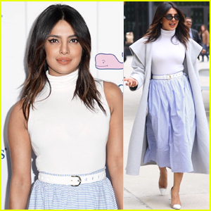 Priyanka Chopra Steps Out for Vineyard Vines for Target Launch Party in NYC