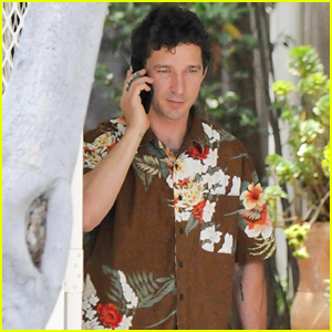 Shia LaBeouf Steps Out in a Hawaiian Shirt While Out & About in LA