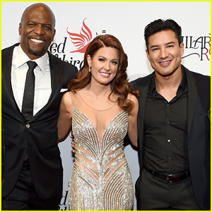 Terry Crews & Mario Lopez Help Hilary Roberts Celebrate The Red Songbird Foundation!