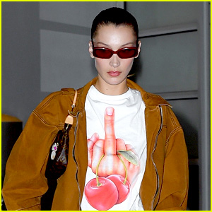 Bella Hadid Shares Moment She Almost Slipped Off a Rock During a Photo Shoot
