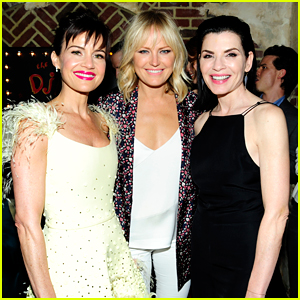 Carla Gugino Gets Support from Celeb Pals at 'Jett' Premiere!