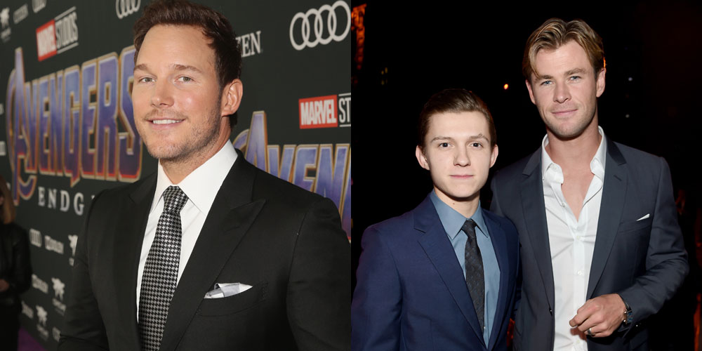 Chris Pratt & Chris Hemsworth Send Love to Tom Holland on His Birthday