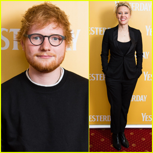 Ed Sheeran & Kate McKinnon Attend Special Screening of 'Yesterday'