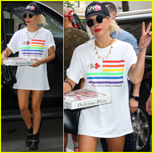 Lady Gaga Celebrates Pride at Her Parents' Restaurant Joanne